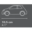 COBI 24502 Abarth 595 Competizione