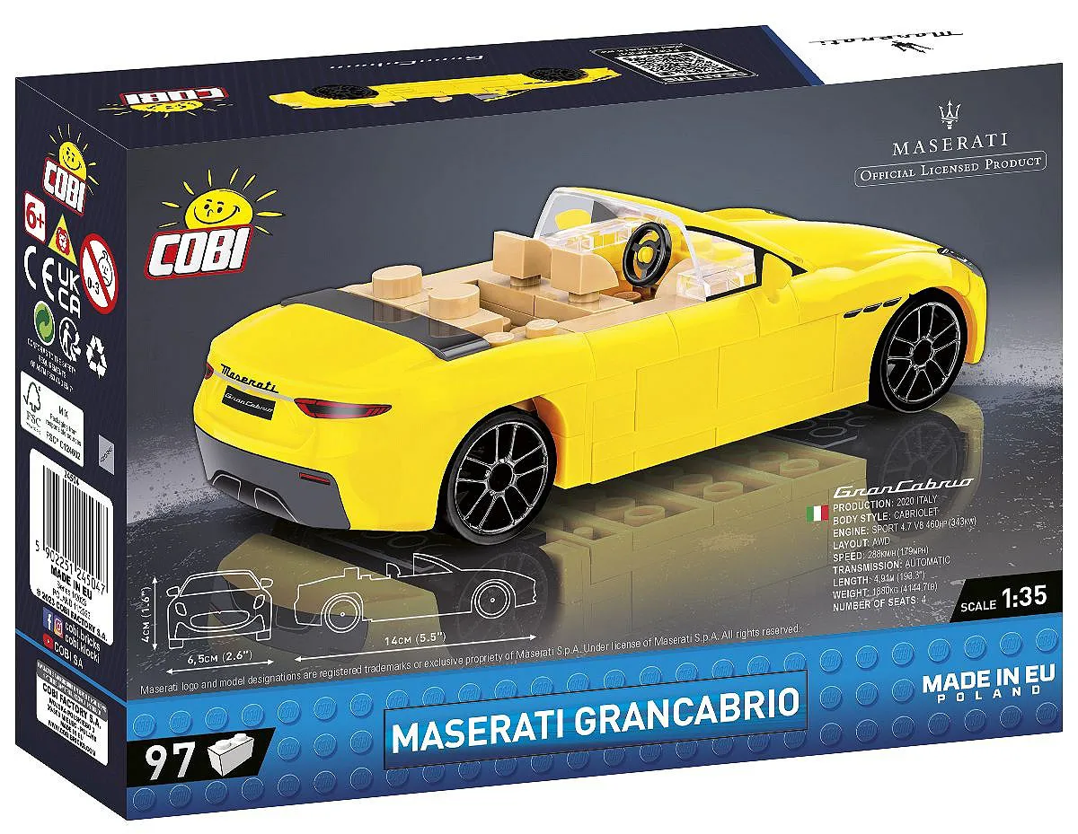 COBI 24504 Maserati GranCabrio