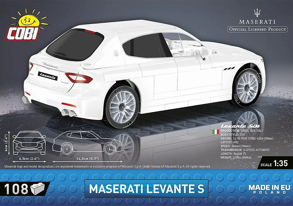 COBI 24507 Maserati Levante S