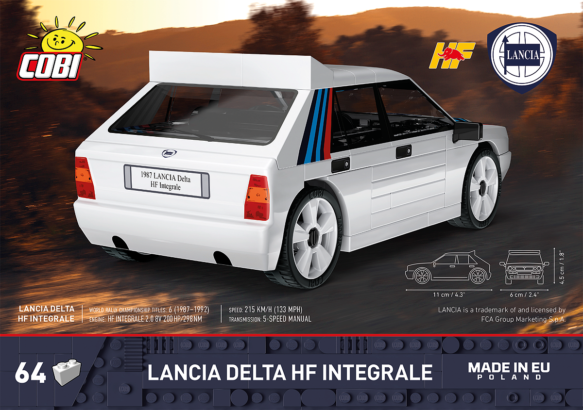 COBI 24509 Lancia Delta HF Integrale