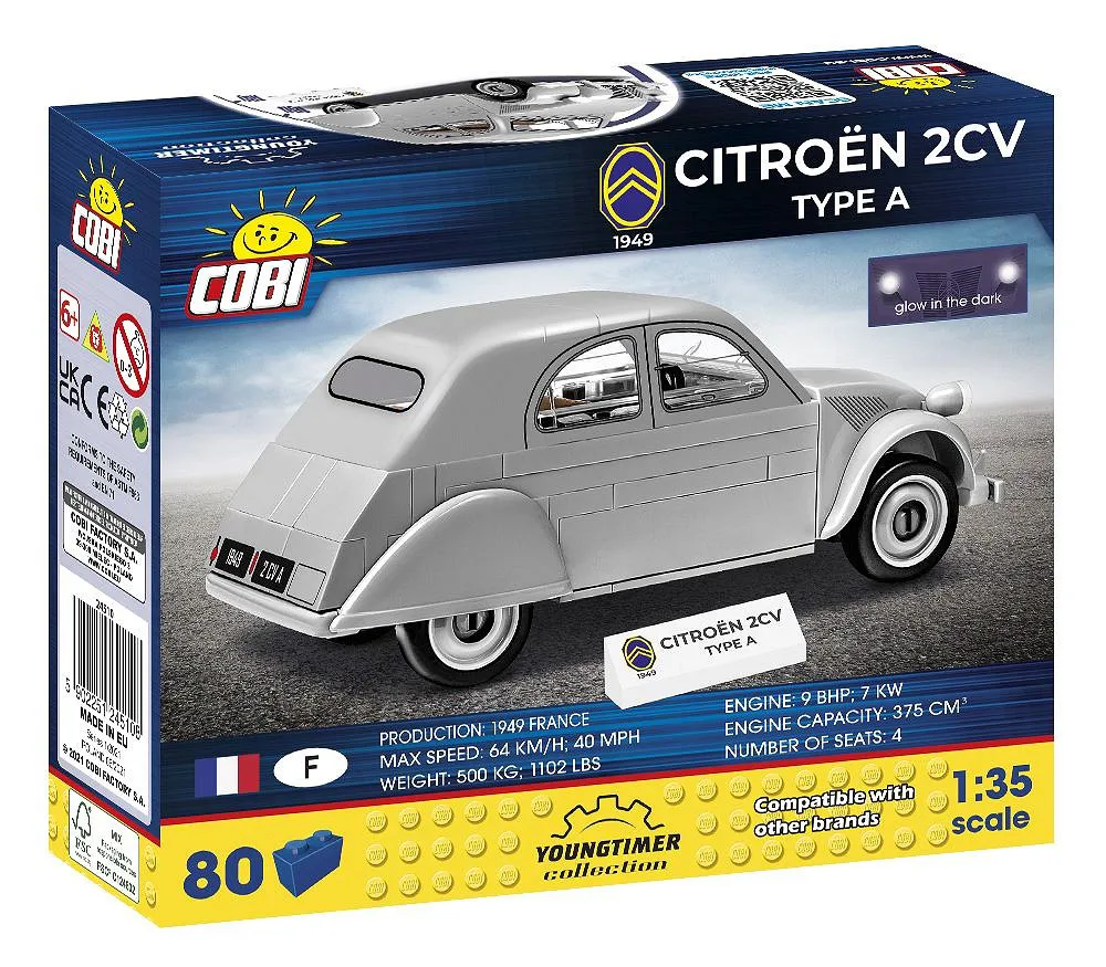 COBI 24510 Citroen 2CV Type A 1949