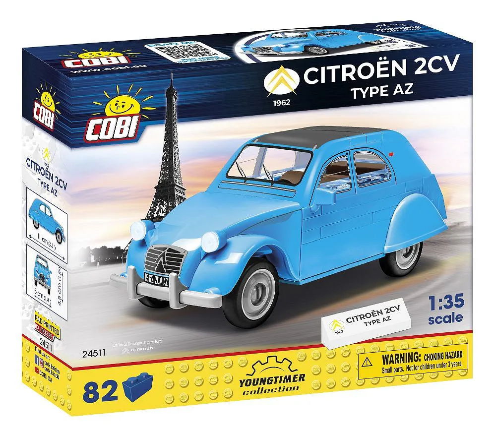 COBI 24511 Citroen 2CV Type AZ 1962