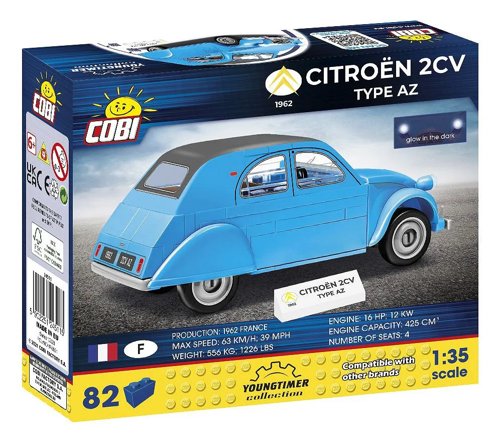 COBI 24511 Citroen 2CV Type AZ 1962