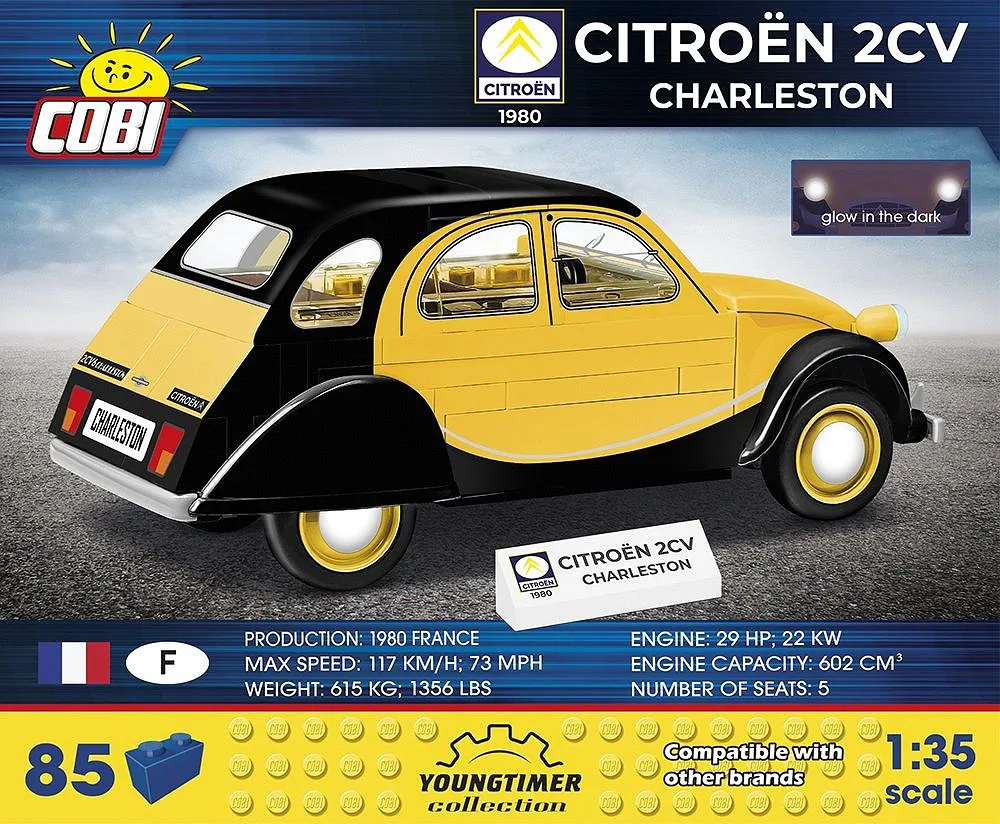 COBI 24512 Citroen 2CV Charleston 1980