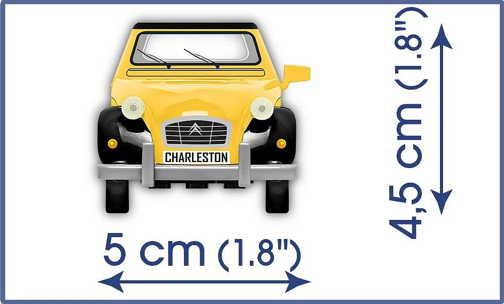 COBI 24512 Citroen 2CV Charleston 1980