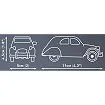 COBI 24513 Citroen 2CV Dolly
