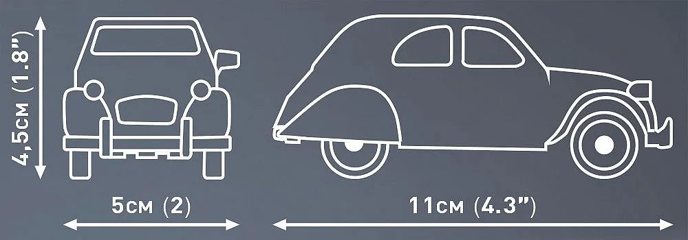 COBI 24513 Citroen 2CV Dolly