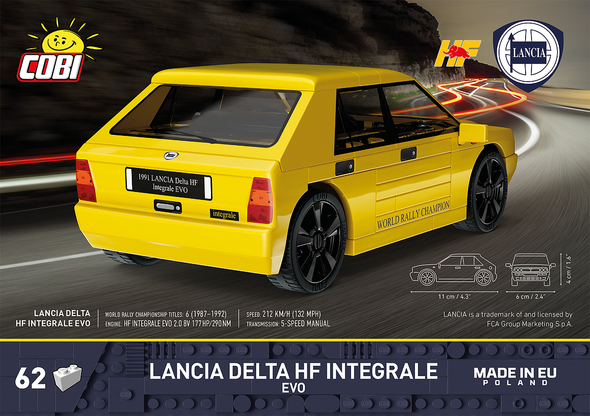 COBI 24515 Lancia Delta HF Integrale EVO 1991