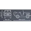 COBI 24518 Jeep Willys CJ-2A