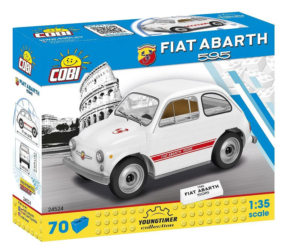 COBI 24524 1965 Fiat Abarth 595