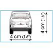 COBI 24524 1965 Fiat Abarth 595