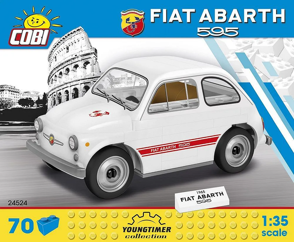 COBI 24524 1965 Fiat Abarth 595