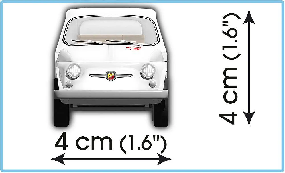 COBI 24524 1965 Fiat Abarth 595