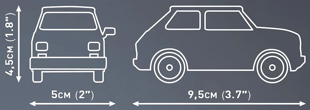 COBI 24530 Fiat 126p "Maluch