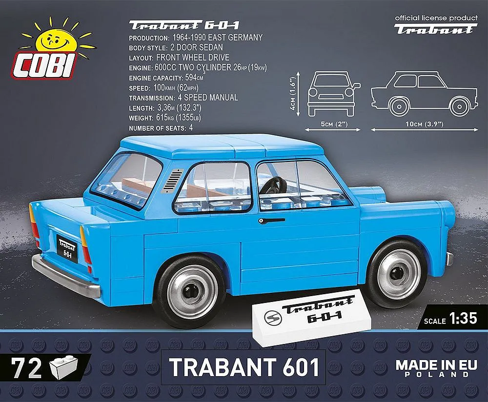 COBI 24539 Trabant 601