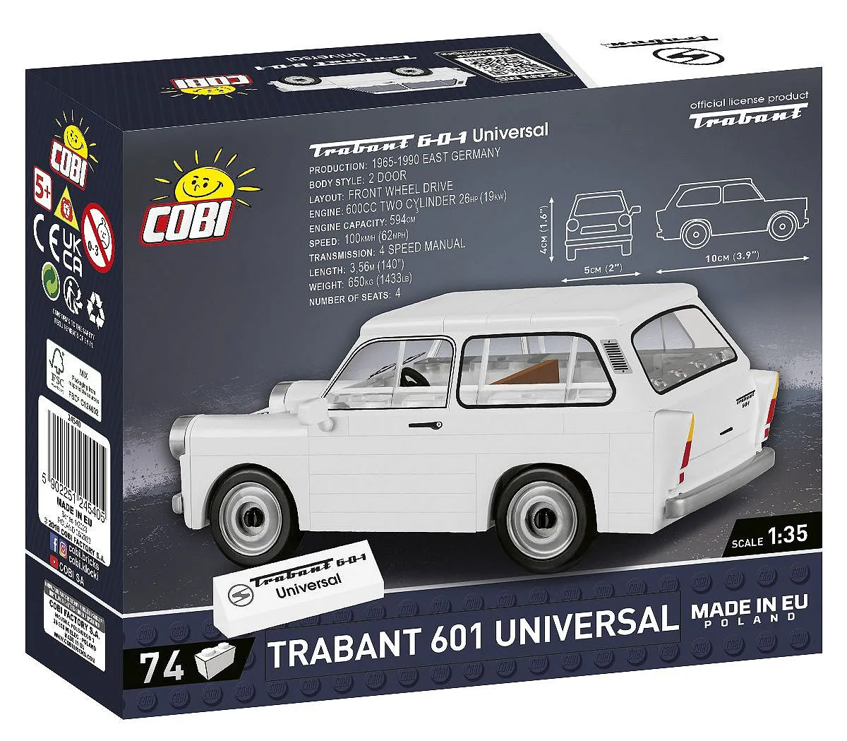 COBI 24540 Trabant 601 Universal