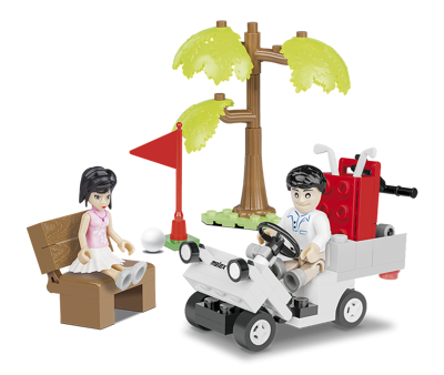 COBI 24554 Melex 212 Golf Set