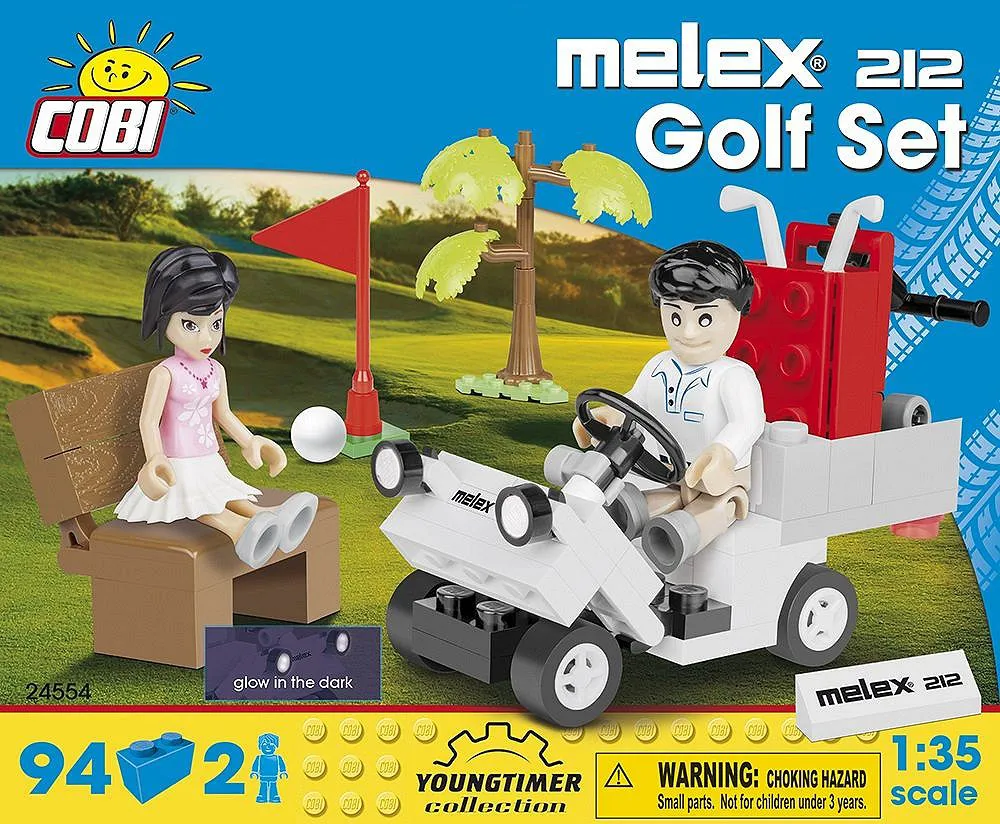 COBI 24554 Melex 212 Golf Set