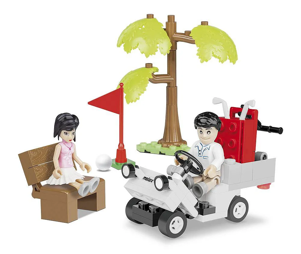 COBI 24554 Melex 212 Golf Set