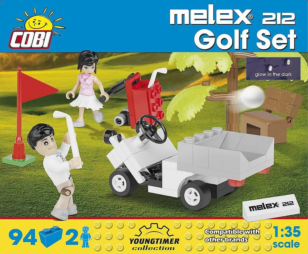 COBI 24554 Melex 212 Golf Set