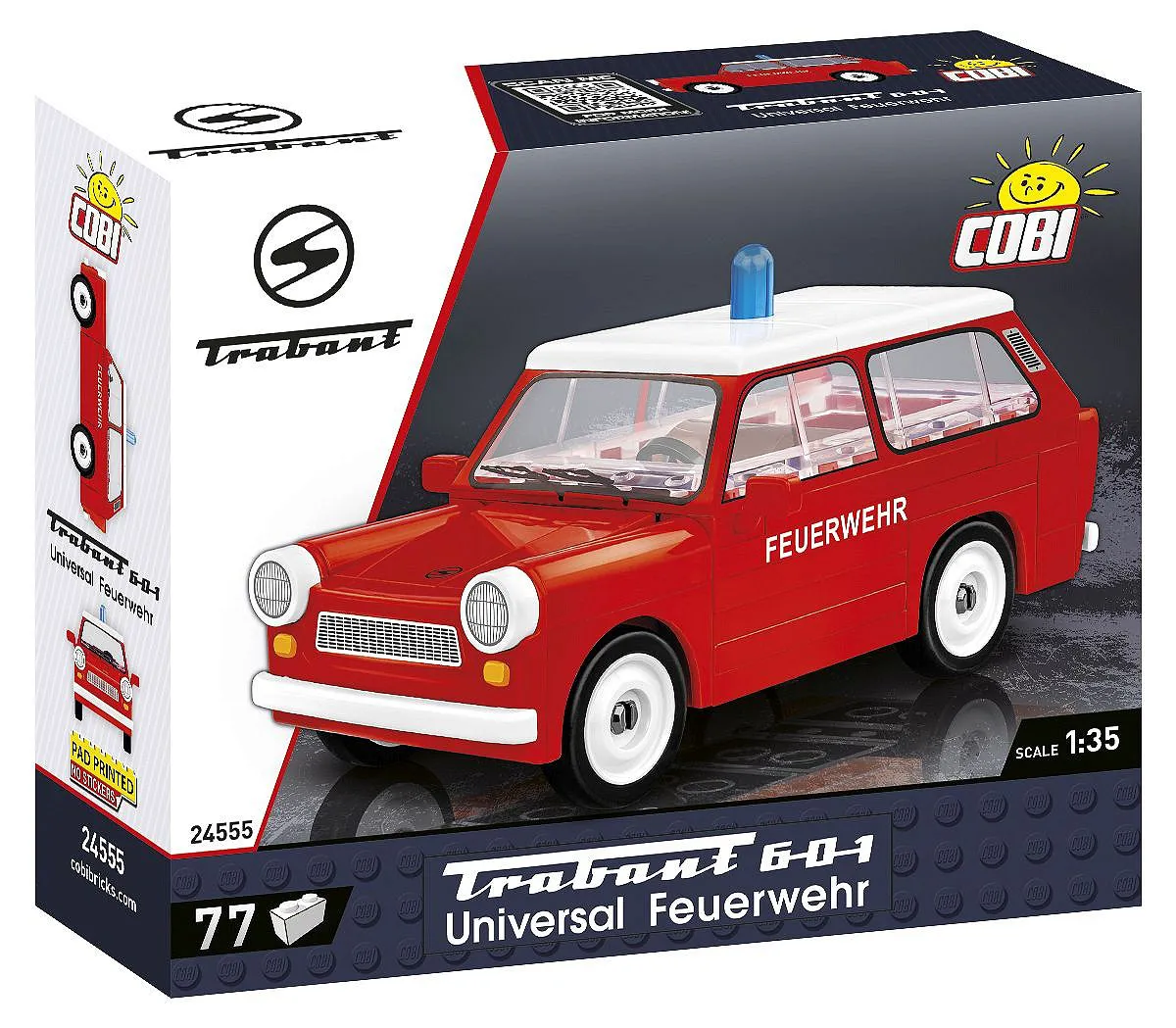 COBI 24555 Trabant 601 Universal Feuerwehr