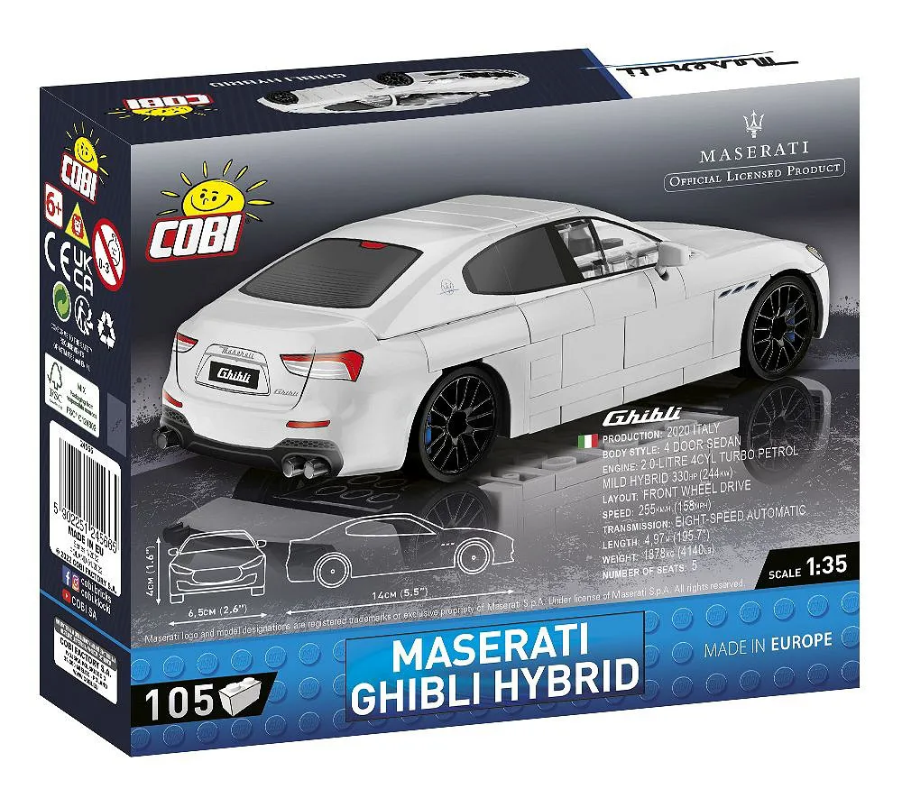 COBI 24566 Maserati Ghibli Hybrid