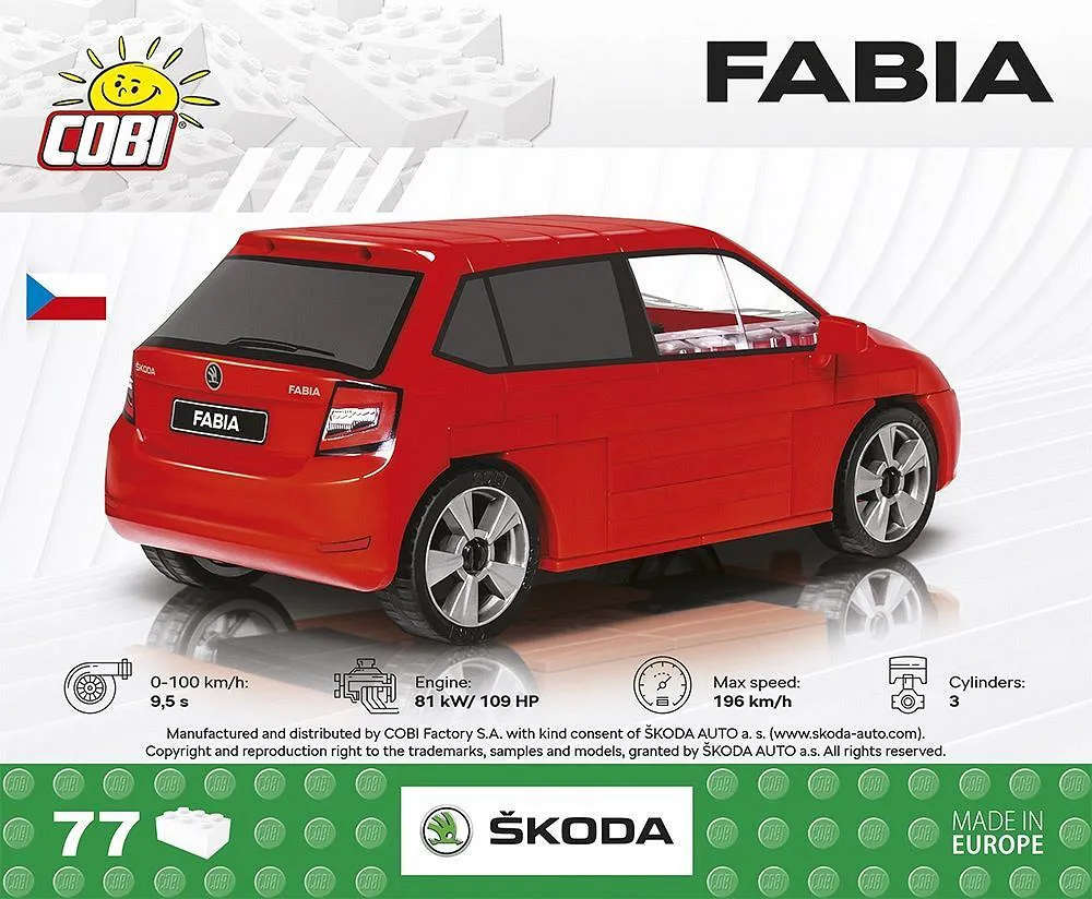 COBI 24570 Škoda Fabia