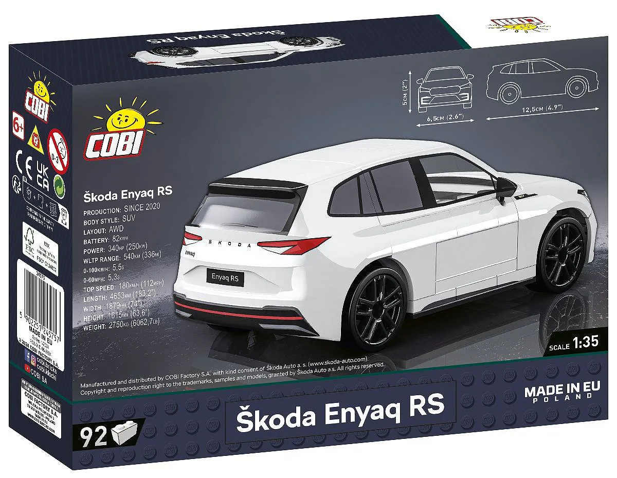 COBI 24575 Škoda Enyaq RS