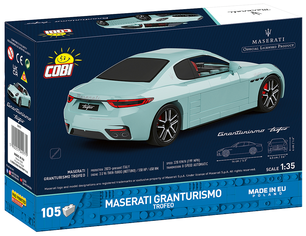 COBI 24577 Maserati GranTurismo Trofeo