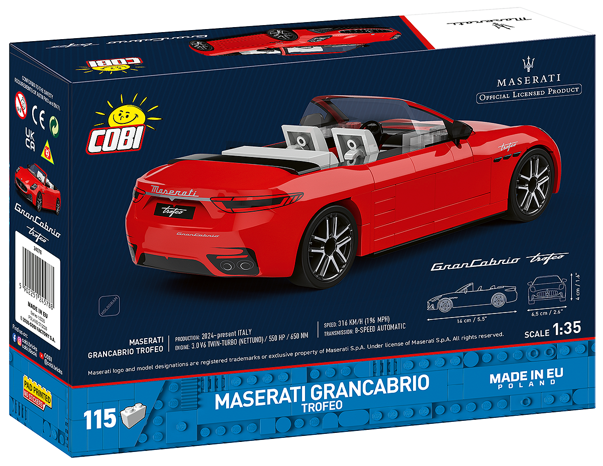 COBI 24578 Maserati GranCabrio Trofeo