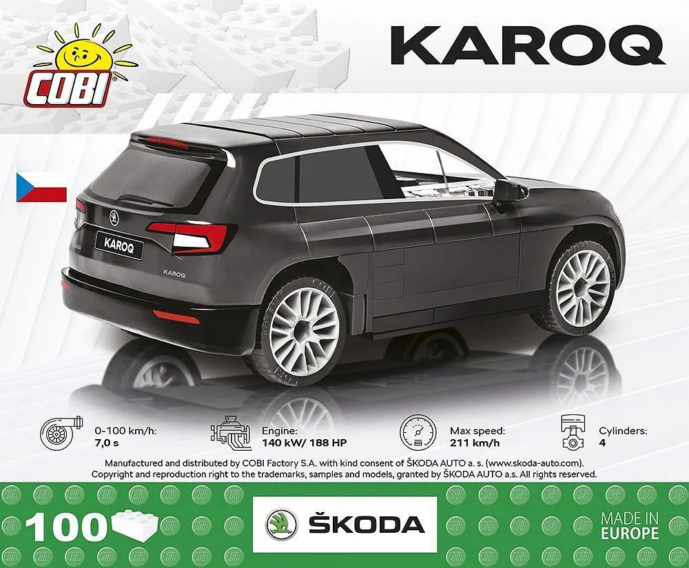 COBI 24579 Škoda Karoq