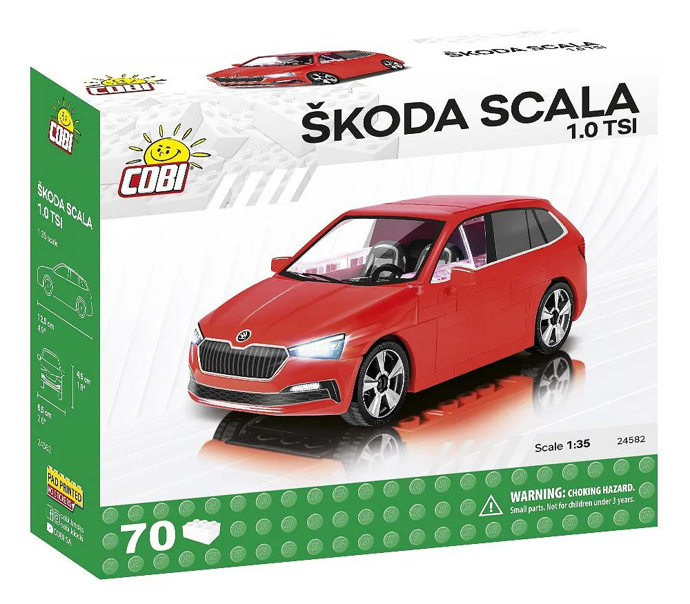 COBI 24582 Škoda Scala 1.0 TSI