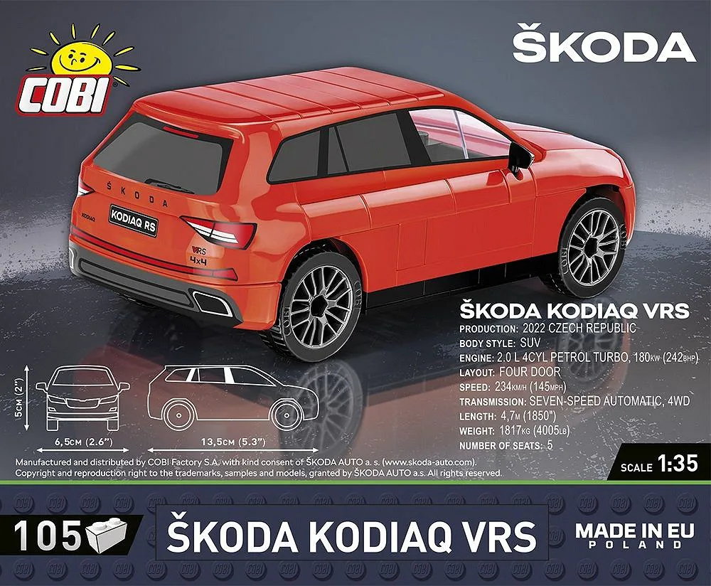 COBI 24584 Škoda Kodiaq VRS