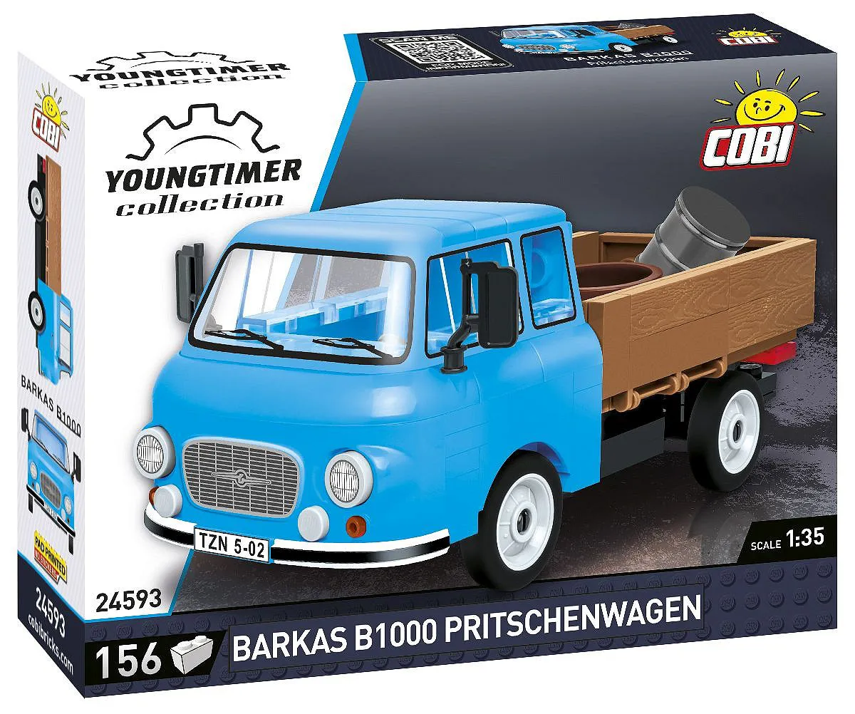 COBI 24593 Barkas B1000 Pritschenwagen