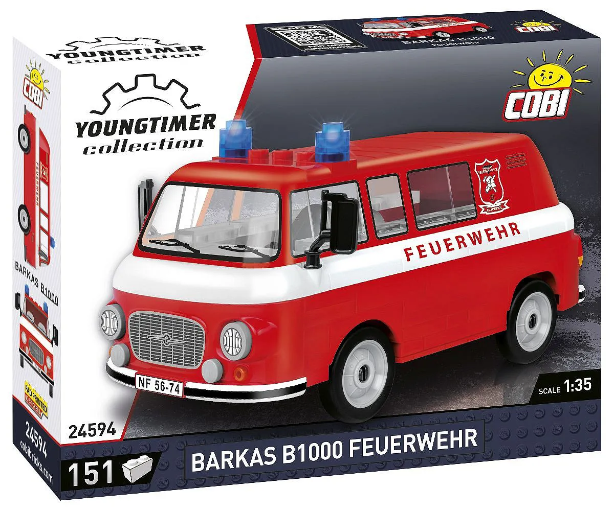 COBI 24594 Barkas B1000 Feuerwehr