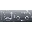 COBI 24595 Barkas B1000 Krankenwagen