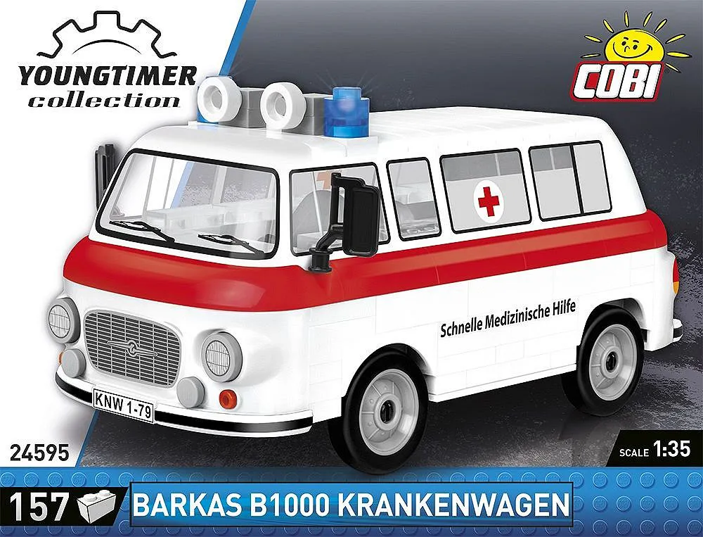COBI 24595 Barkas B1000 Krankenwagen