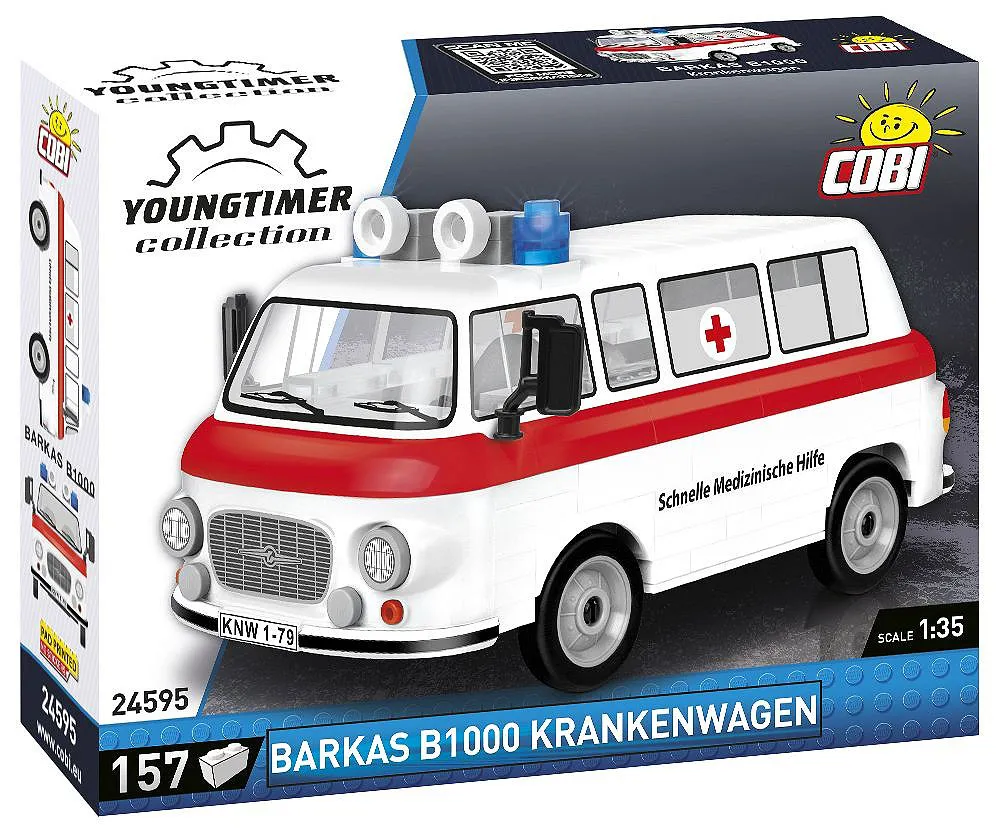 COBI 24595 Barkas B1000 Krankenwagen