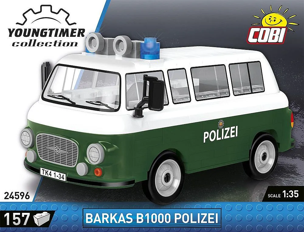 COBI 24596 Barkas B1000 Polizei