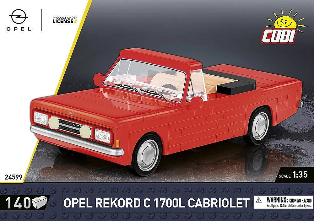 COBI 24599 Opel Rekord C 1700 L Cabriolet