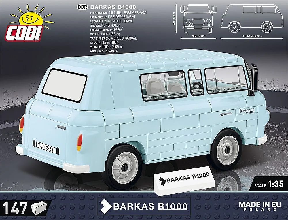 COBI 24600 Barkas B1000