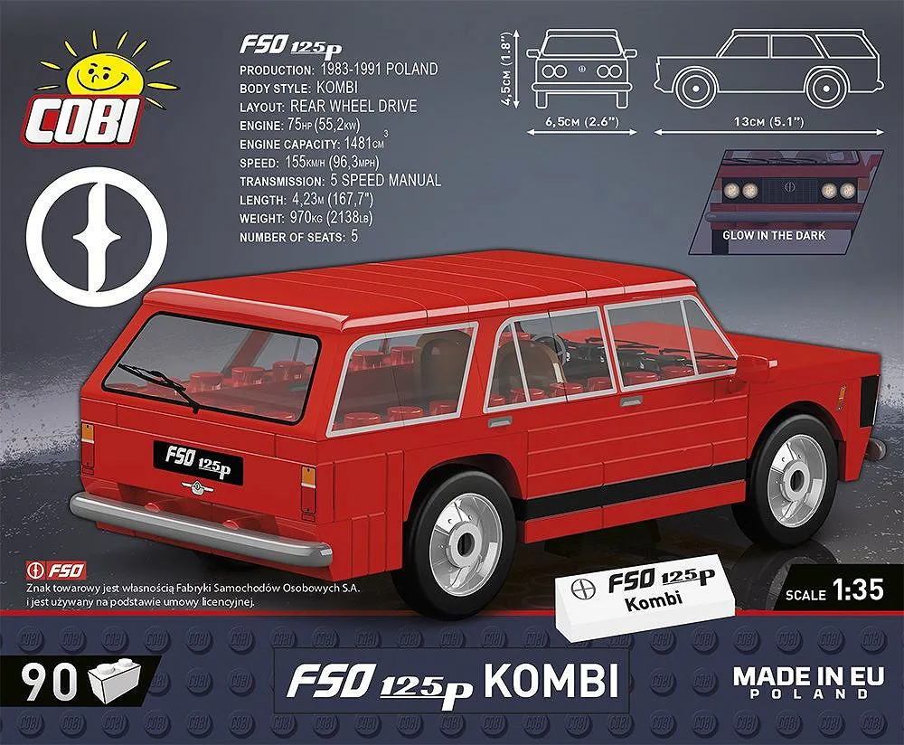 COBI 24603 FSO 125p Kombi