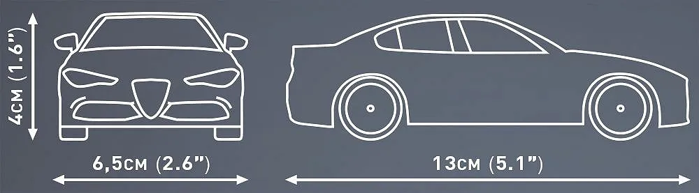 COBI 24604 Giulia Quadrifoglio