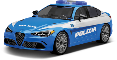 COBI 24606 Giulia Quadrifoglio Polizia