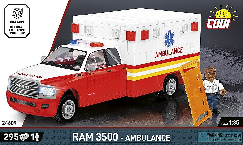 COBI 24609 RAM 3500 - Krankenwagen
