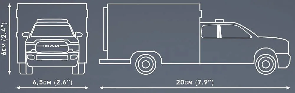 COBI 24609 RAM 3500 - Krankenwagen