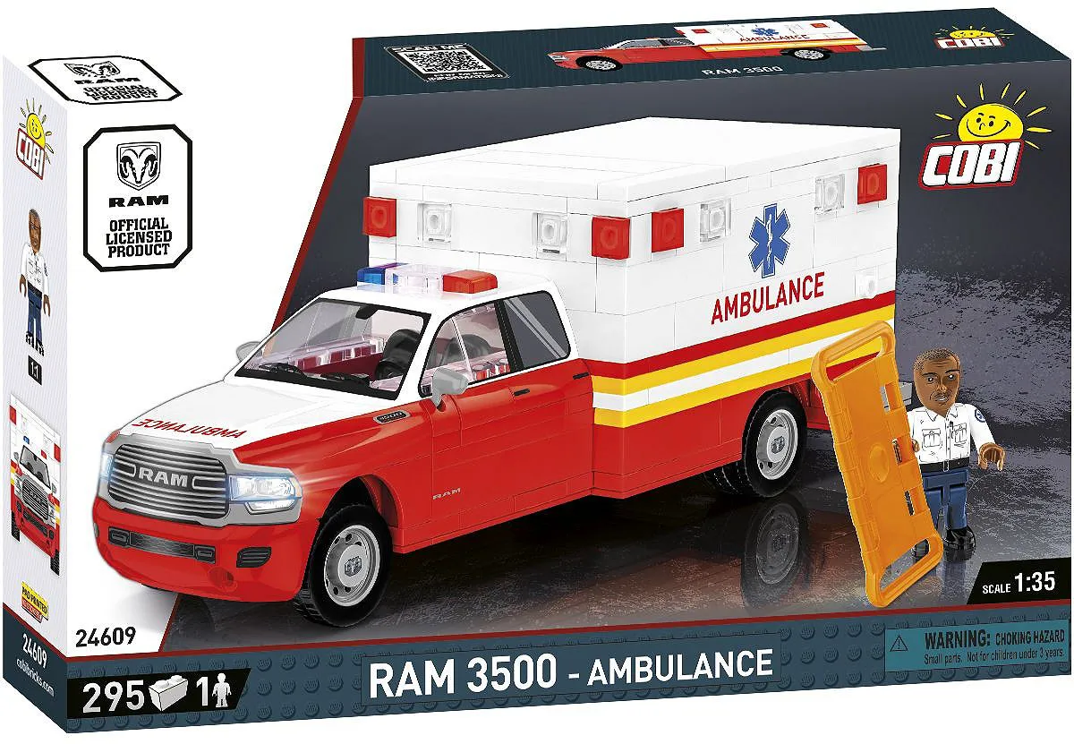 COBI 24609 RAM 3500 - Krankenwagen