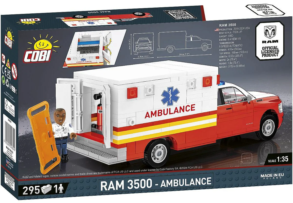 COBI 24609 RAM 3500 - Krankenwagen