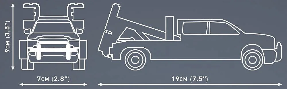 COBI 24611 RAM 3500 - Abschleppwagen