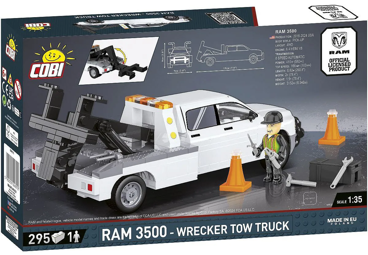COBI 24611 RAM 3500 - Abschleppwagen